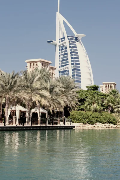 Madinat Jumeirah en Dubai — Foto de Stock