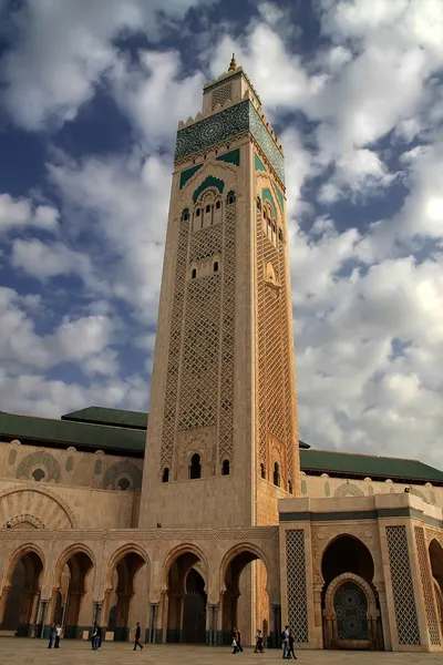 Moschea Hassan II a Casablanca, Marocco — Foto Stock