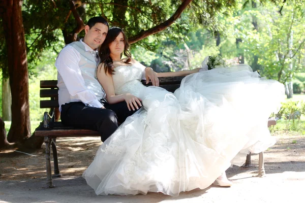 Casamento casal — Fotografia de Stock