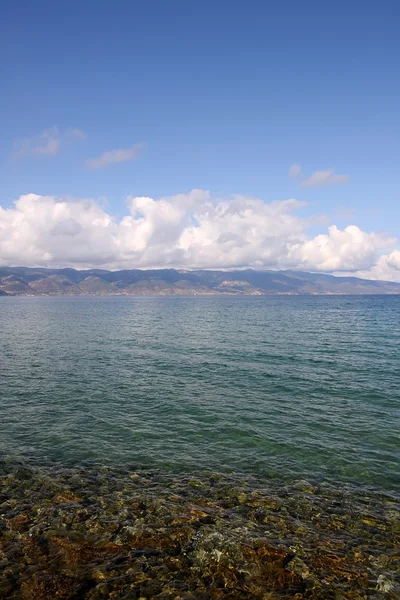Ohri Gölü, Makedonya — Stok fotoğraf