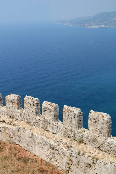 Hrad Alanya v Turecku — Stock fotografie