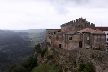 Palmela Castle in Portugal clipart