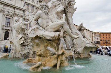 Roma 'da Navona Meydanı