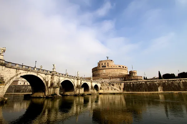 Castel sant' angelo, Rom, Italien — Stockfoto