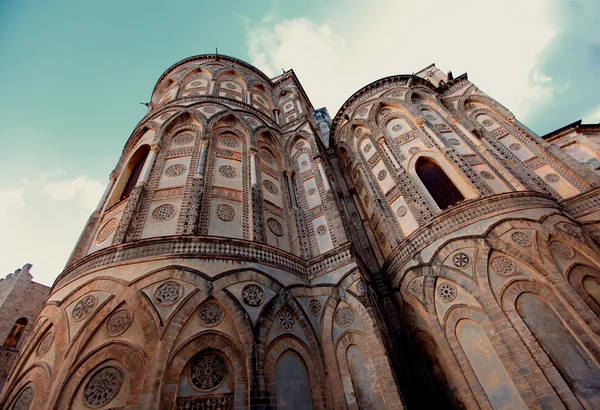 Kathedrale von Monreale in Palermo, Sizilien — Stockfoto