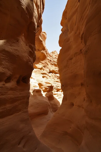 Farbige Schlucht in Ägypten — Stockfoto