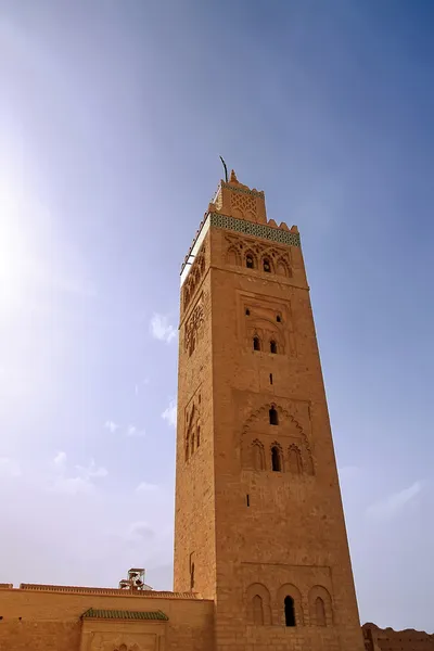 La mosquée Koutoubia w marakech, Maroko — Zdjęcie stockowe