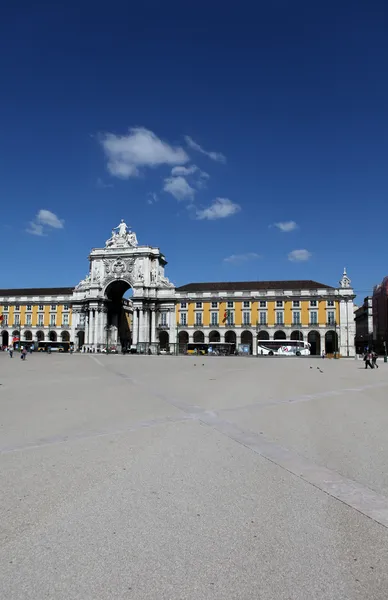 Praca do comercio, Lissabon, portugal — Stock fotografie