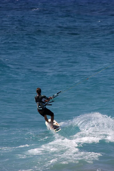 Kitesurfing — Stock Photo, Image