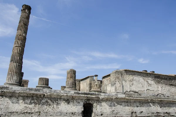 Pompeji ruins i Italien — Stockfoto