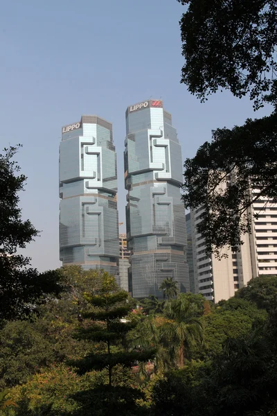 Lippo centrum w hong Kongu — Zdjęcie stockowe