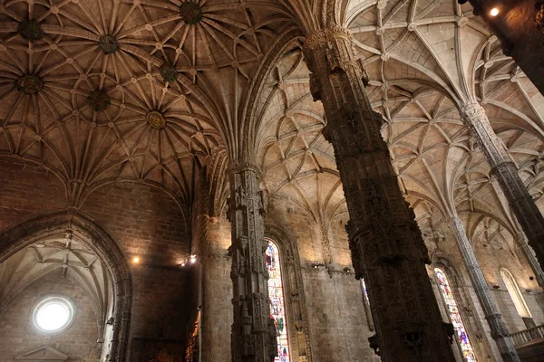 Mosteiro dos jeronimos, Lissabon, Portugal — Stockfoto