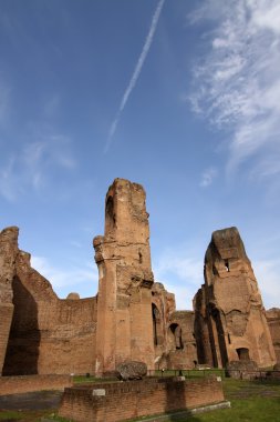 Terme di caracalla (carcalla Hamam), Roma, İtalya