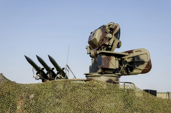 Anti-vliegtuigen raketten systeem — Stockfoto