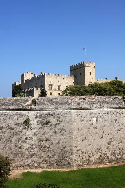 Φρούριο στη Ρόδο, Ελλάδα — Φωτογραφία Αρχείου