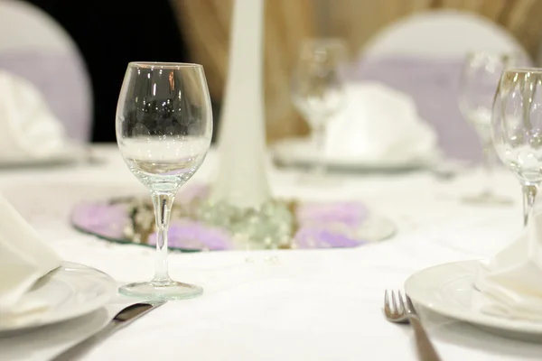 Wedding table — Stock Photo, Image