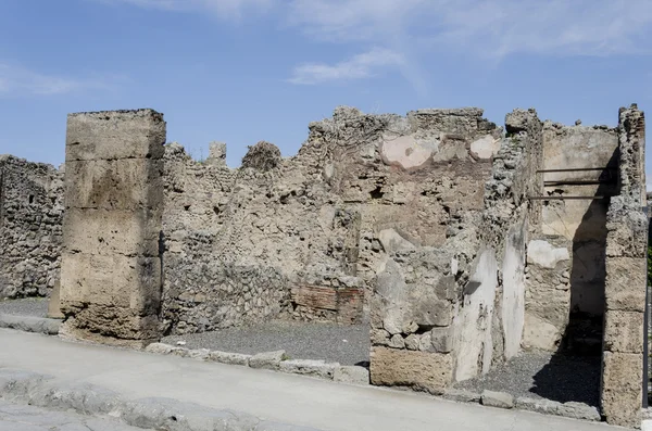 Pompeji ruins i Italien — Stockfoto