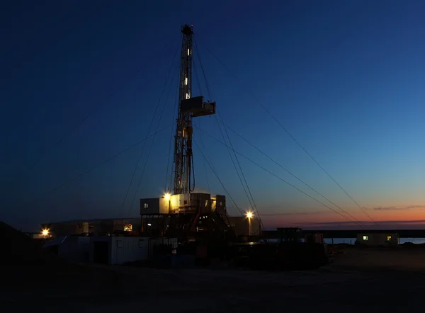 Plataforma petrolífera — Foto de Stock