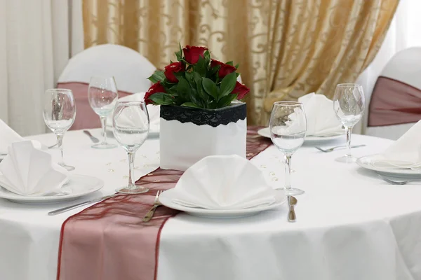 Wedding table — Stock Photo, Image