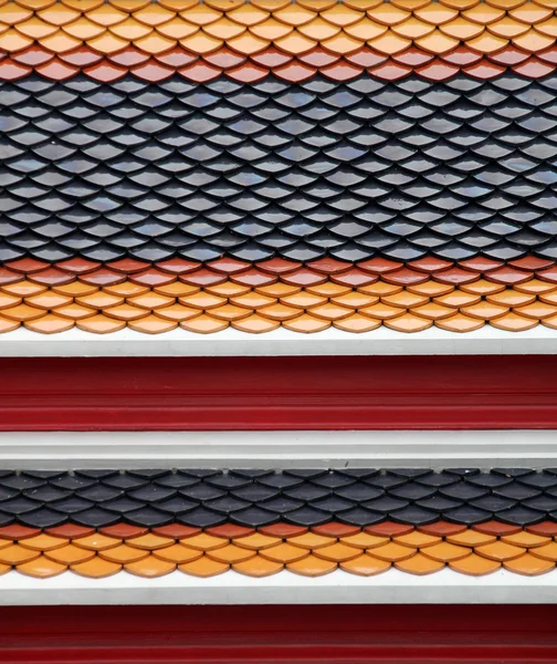 Colorful roof tiles — Stock Photo, Image