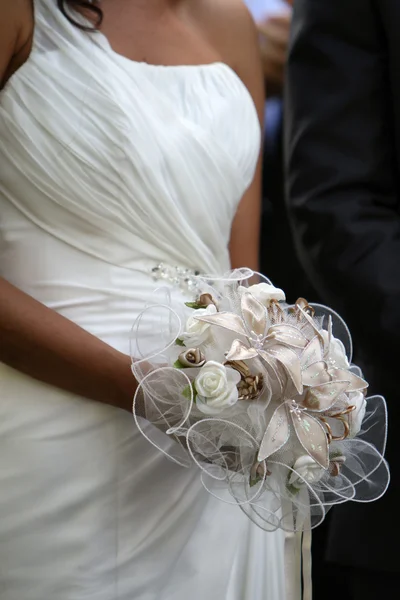 Bride on the wedding day — Stock Photo, Image