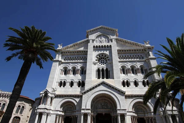 Николаевский собор в Монако — стоковое фото