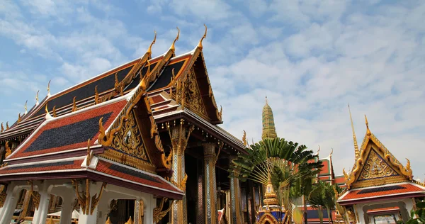 Wat Phra Kaew Grand Palace en Bangkok, Tailandia —  Fotos de Stock