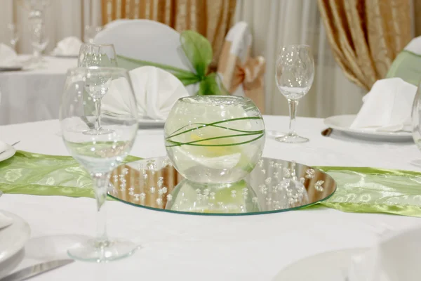 Wedding table — Stock Photo, Image