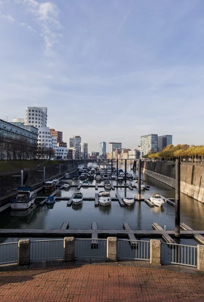 Puerto de Düsseldorf — Foto de Stock