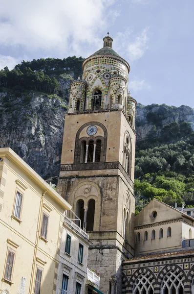 Amalfi dóm, Olaszország — Stock Fotó