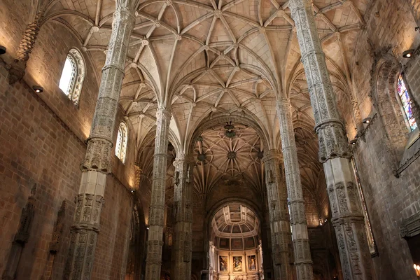 Mosteiro dos Jeronimos, Lisbona, Portogallo — Foto Stock