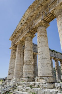Dorik tapınak segesta, İtalya