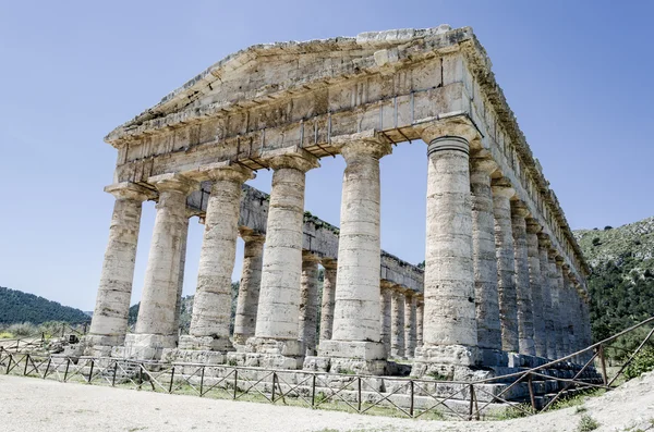 Dorik tapınak segesta, İtalya