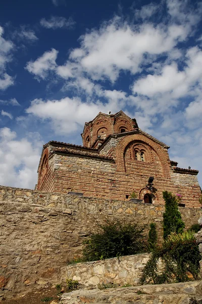 Kostel svatého Jana v kaneo v ohrid, Makedonie — Stock fotografie