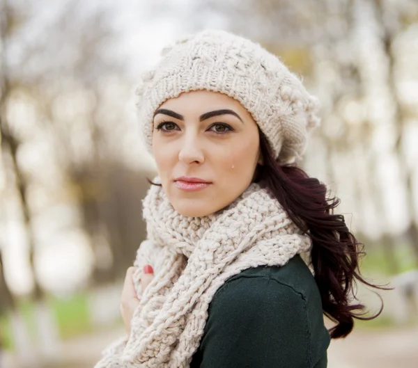 Winter girl — Stock Photo, Image