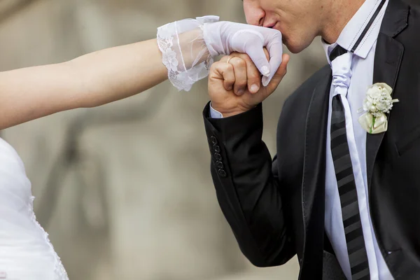 Matrimonio coppia — Foto Stock