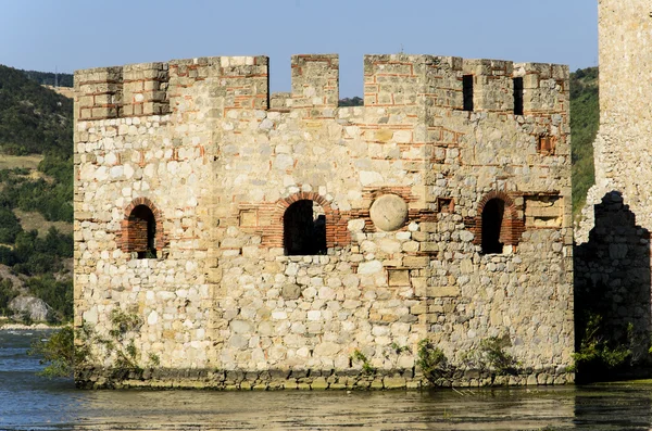 Fortezza Golubac in Serbia — Foto Stock