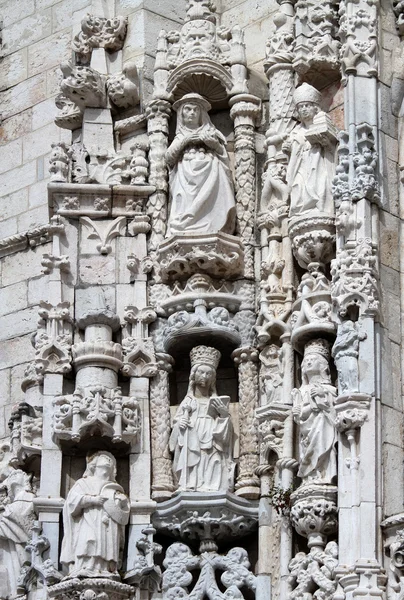 Mosteiro dos jeronimos (Klasztor Hieronimitów), Lizbonie — Zdjęcie stockowe