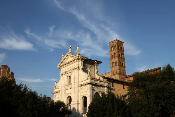Санта-Франческа-Романа в Риме, Италия — стоковое фото