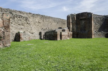 İtalya'da Pompei ruins
