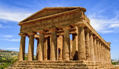 Tapınak concordia Agrigento, İtalya