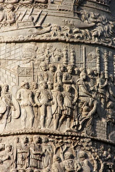 Roma 'da Trajan' ın Sütunu — Stok fotoğraf