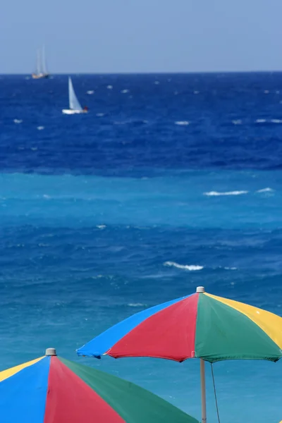 地中海のビーチ — ストック写真