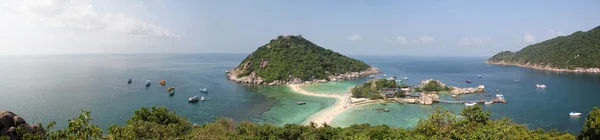 Koh nang yuan eiland, surat, thailand — Stockfoto