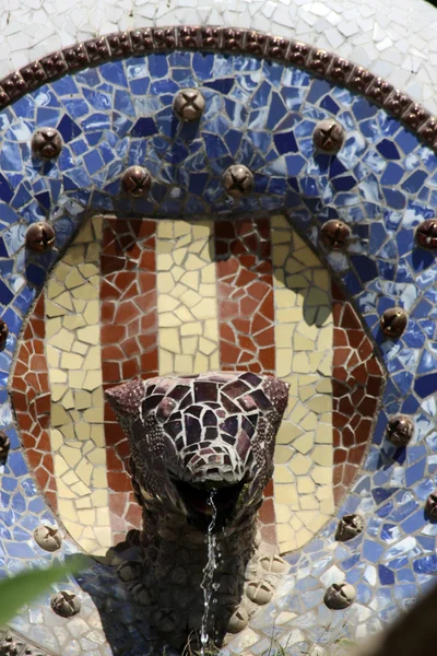 Park Guell in Barcelona — Stockfoto