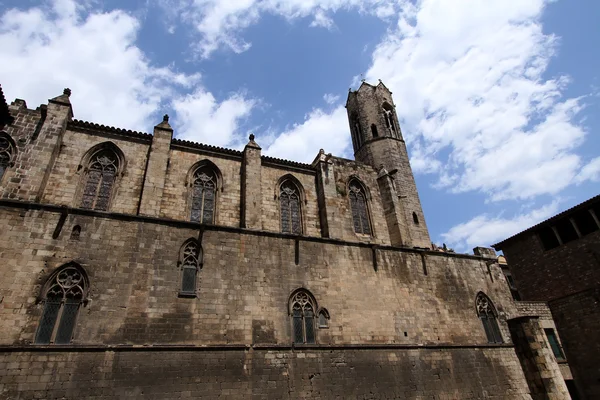 La Seu собору в Барселоні — стокове фото