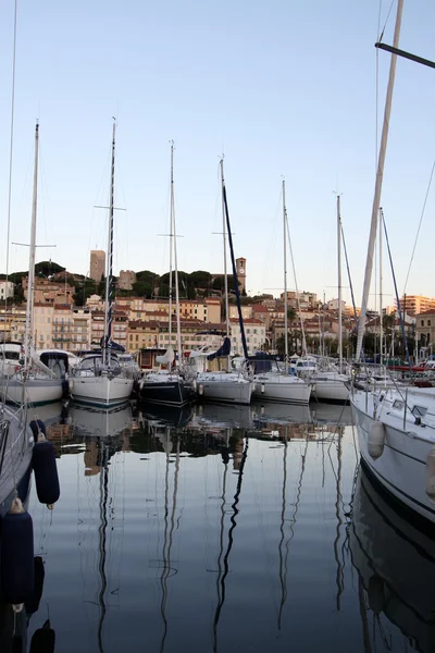 Cannes přístav — Stock fotografie