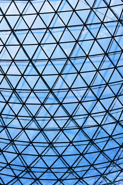 Glass roof construction — Stock Photo, Image