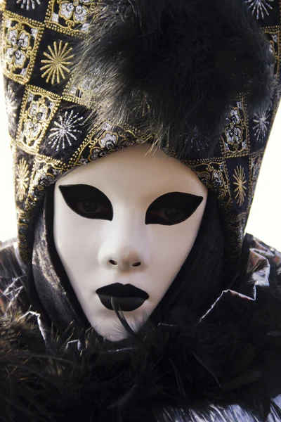 Traditional venetian carnival mask — Stock Photo, Image