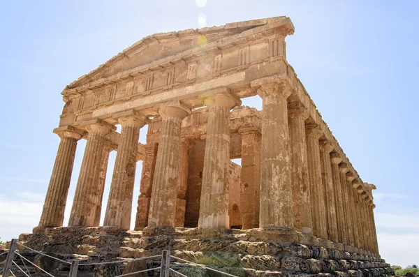 Tempio della Concordia ad Agrigento — Foto Stock
